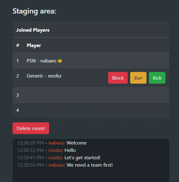 Quick LFG